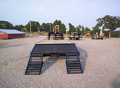 New 2010 20' plus 5' gooseneck equipment trailer