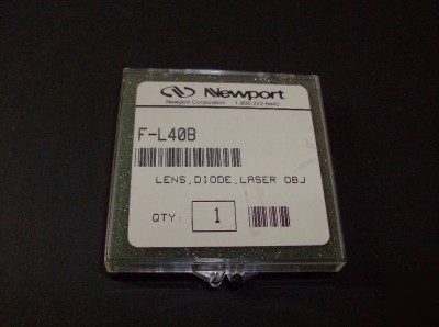 New newport laser diode multi ele objective lens f-L40B