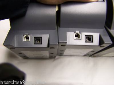 (3) used data card silent partner printers