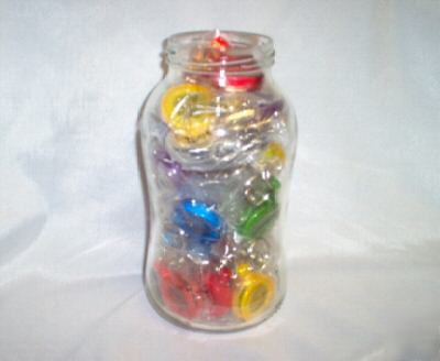 80 mixed choose color id holders badge reel assorted