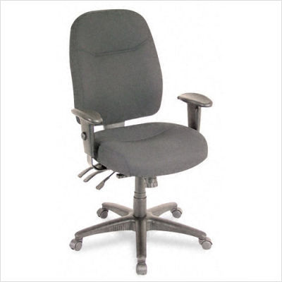 Alera wrigley series high-back chair black