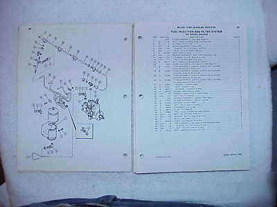 Case 450B crawler tractor parts catalog 450 b