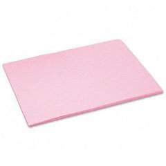 Construction paper, 18 X24 , pink, 50/pack PAC103076