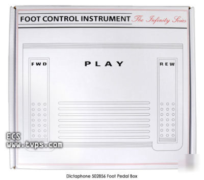 Dictaphone 0502856 502856 transcriber foot pedal