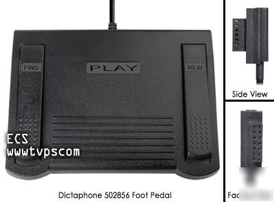 Dictaphone 0502856 502856 transcriber foot pedal