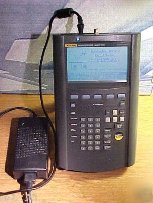 Fluke 683 enterprise lanmeter 10/100 ethernet & adapter