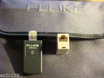 Fluke 683 enterprise lanmeter 10/100 ethernet & adapter