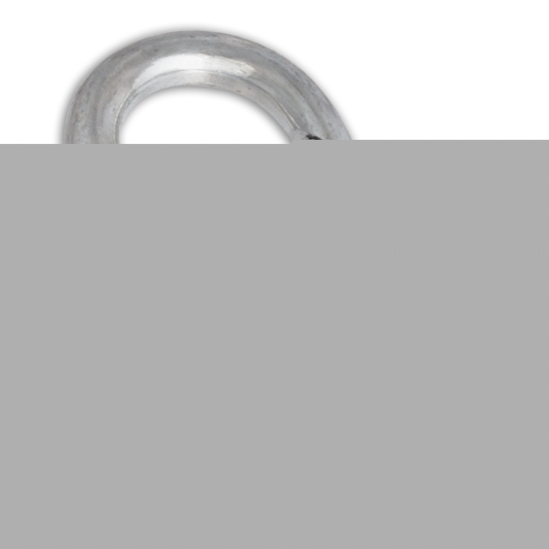 Heavy-duty screw-lock carabiner snap link 3/8 x 3-9/16
