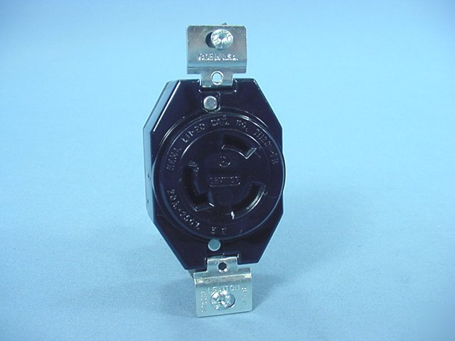 Leviton L11-20 locking receptacle outlet 20A 250V 3Ã¸