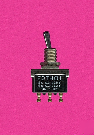 Lot (12) 3PDT on-off-(on) mini toggle switch 6 a 250 v
