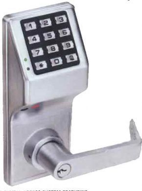 New alarm lock trilogy DL2700 pushbutton lock schlage 