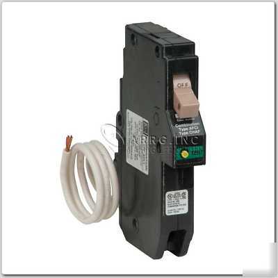 New eaton cutler hammer 15 amp combination arc fault 