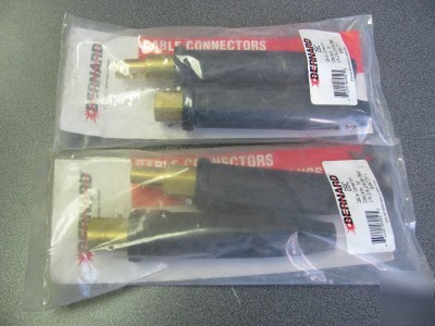 New lot 2 bernard welding cable connector 2BC 2 bc 