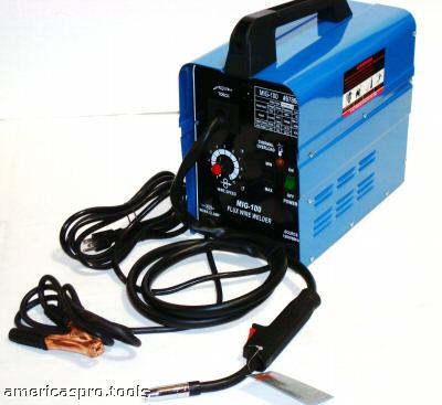 New mig welder machine-100 flux wire no gas requiered.