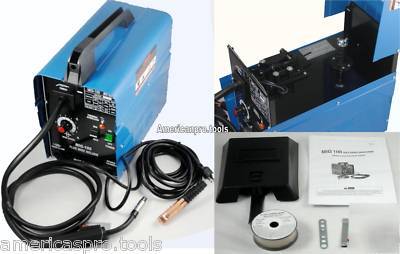 New mig welder machine-100 flux wire no gas requiered.