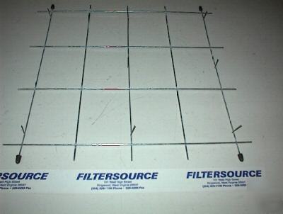 Paint spray booth filter pad holder 20X20 steel grid 