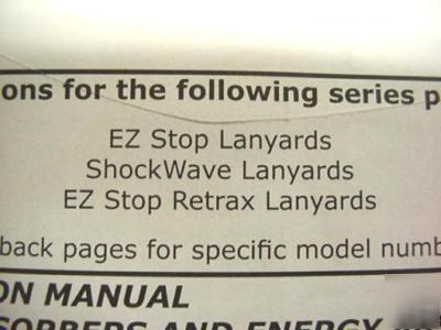 Sala 6' ez stop shockwave lanyard msrp $78.00