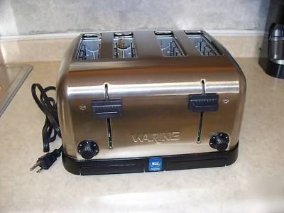 Waring commercial four-slice toaster model WCT708