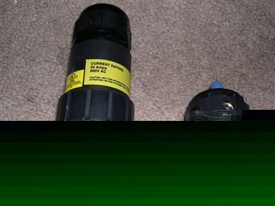 Amphenol gtr high power connector assy., 4-pos, 50 amps