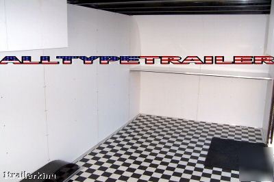 Enclosed photography / dui custom built t/ spec trailer