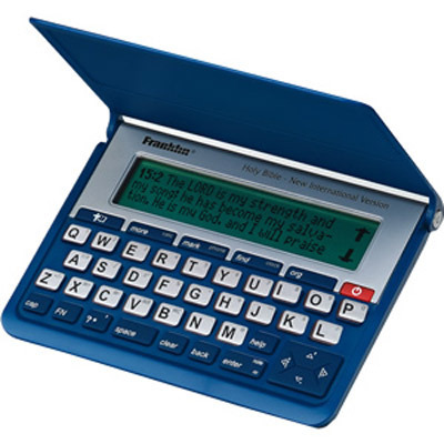 Franklin electronics NIV570-electronic holy bible - w/ 