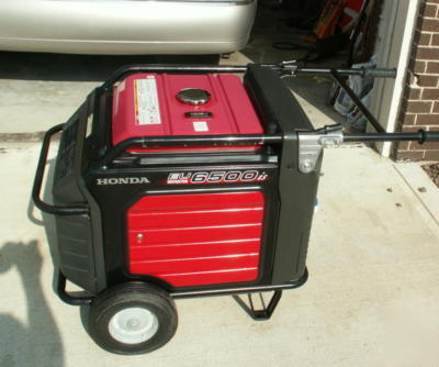 Honda eu 6500 is inverter generator electric start