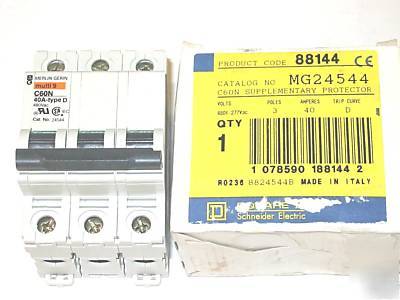MG24544 square d merlin gerin 40A 3P 480V 88144 breaker