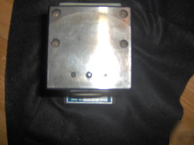 Mitutoyo 543-135B mounted on howell tool & gage fixture