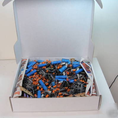 New 5POUND mix aluminum electrolytics capacitors radial