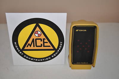 New - topcon system 4 & 5 sonic tracker ii 
