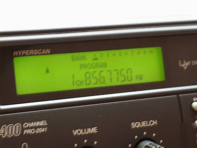 Radio shack pro-2041 desktop 400 channel scanner unused