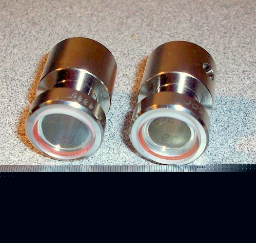 Spectra physics: qty 2 mounted laser optic mirrors 