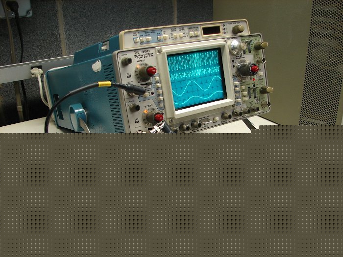 Tektronix 468 scope 100 mhz 2-channels w/ storage
