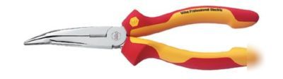 Wiha 45 deg bent nose insulated pliers 8