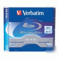 50GB verbatim dual layer blu-ray disc recordable (bd-r 