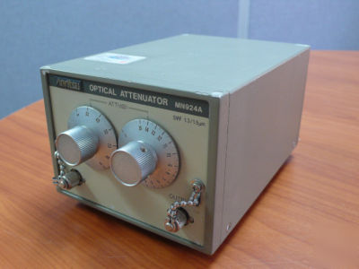 Anritsu optical attenuator MN924A