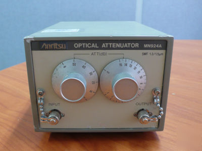 Anritsu optical attenuator MN924A