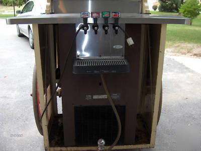Awesome amish made concession wagon