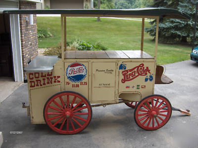 Awesome amish made concession wagon