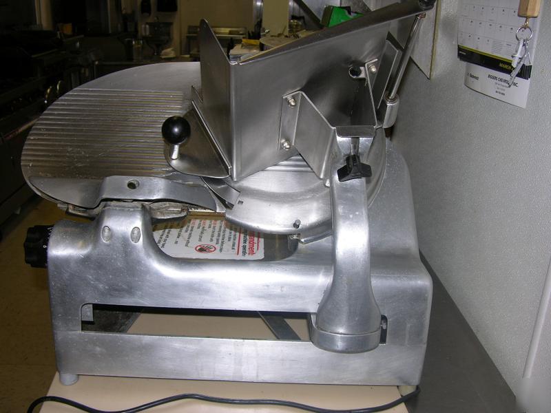Berkel 818 automatic meat slicer recently refurbed