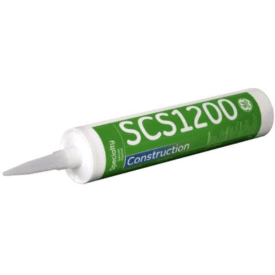 Ge 1200 construction silicone sealant white 