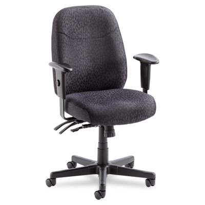High perf high back multifun task chair charcoal