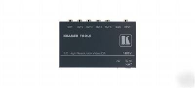 Kramer 105V 1:5 video distribution amplifier 5 outputs