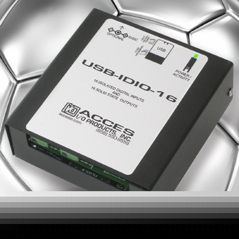 New acces usb-idio-8 i/o usb idio modules w/software ps