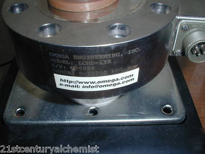 Omega lchd-15K load cell. 0-15,000 pounds LCHD15K