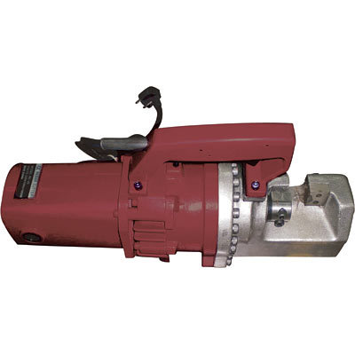 Portable hydraulic electric rebar/steel rod cutter