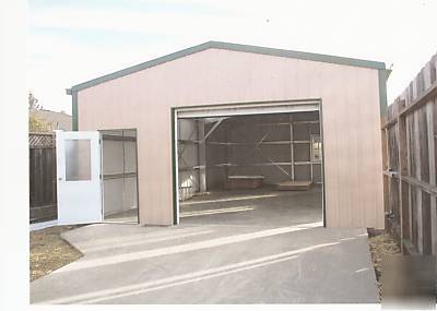 Residential steel building, engineered, top quality