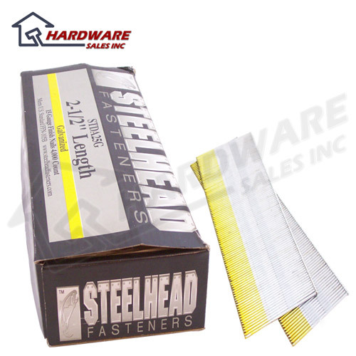 Steelhead angle finish nail 15GA 2-1/2