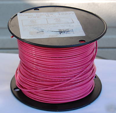 Thhn/thwn 500 ft. #14 awg stranded copper wire- pink