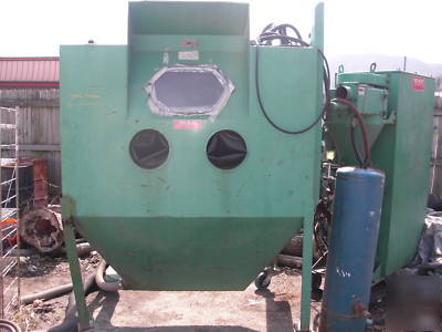 Vacu blast commercial sandblaster